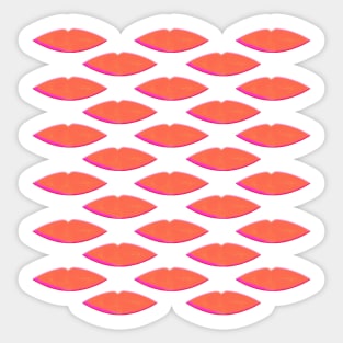 Lips Pattern 2 Sticker